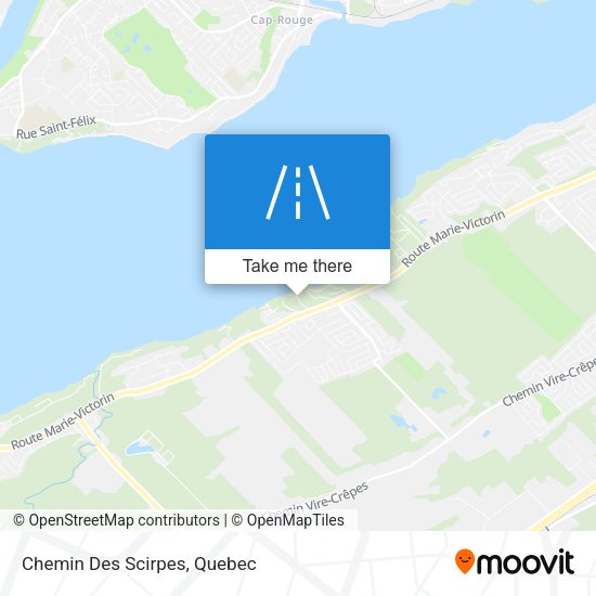 Chemin Des Scirpes map