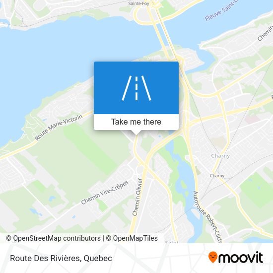 Route Des Rivières map
