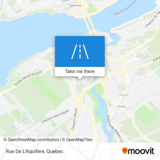 Rue De L'Aquifère map