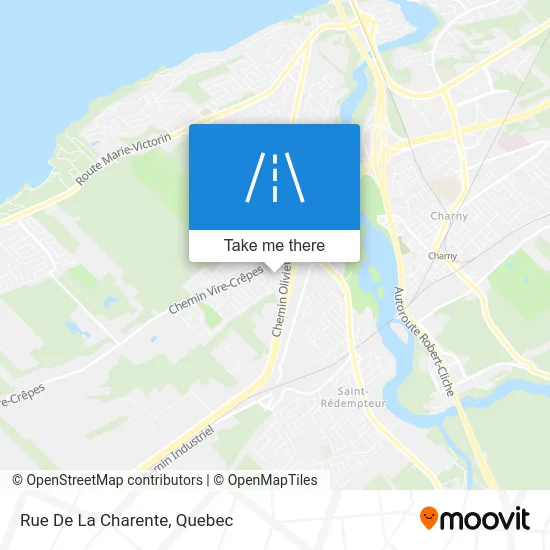 Rue De La Charente map