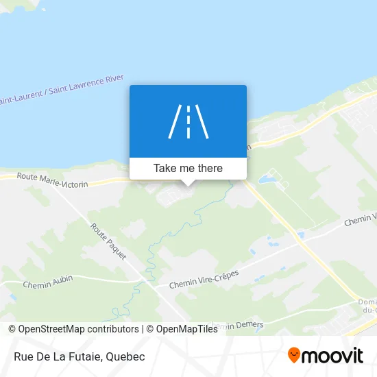 Rue De La Futaie map