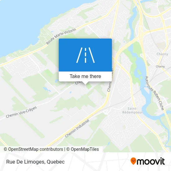Rue De Limoges map