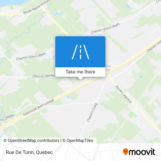 Rue De Turin map