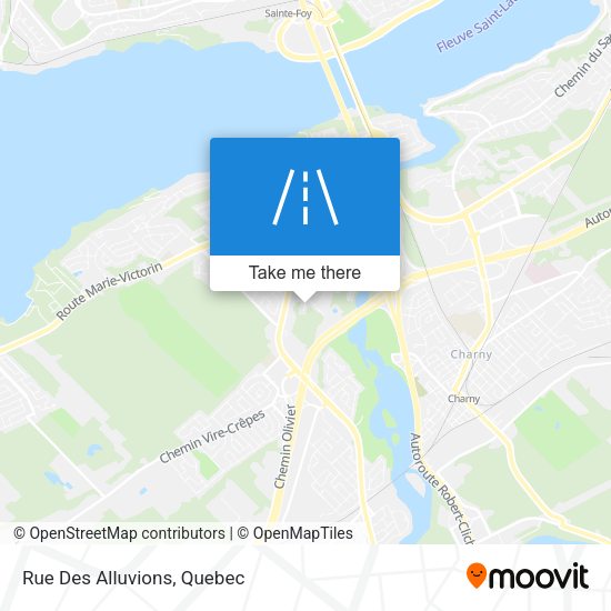 Rue Des Alluvions map