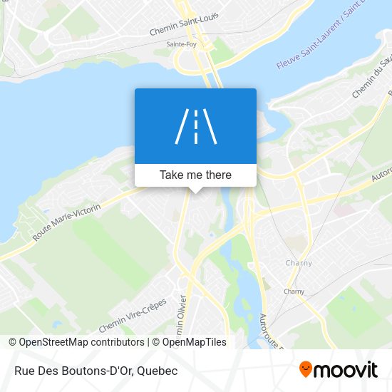 Rue Des Boutons-D'Or map
