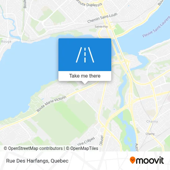 Rue Des Harfangs map