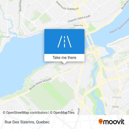 Rue Des Sizerins map