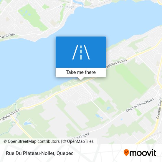 Rue Du Plateau-Nollet map