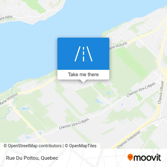 Rue Du Poitou map