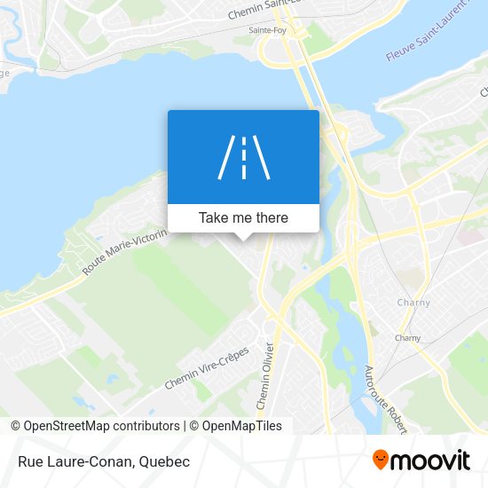 Rue Laure-Conan map