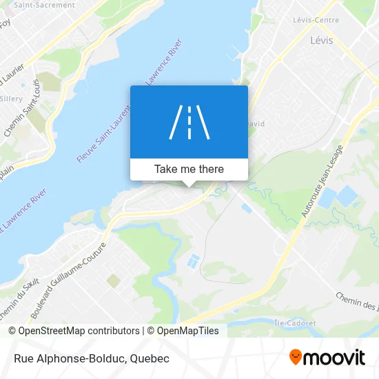 Rue Alphonse-Bolduc map