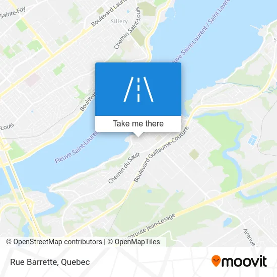 Rue Barrette map