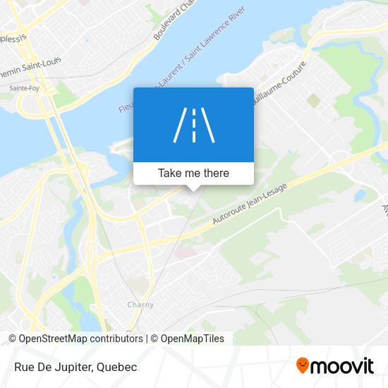Rue De Jupiter map