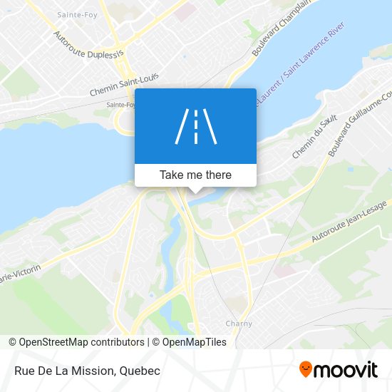 Rue De La Mission map