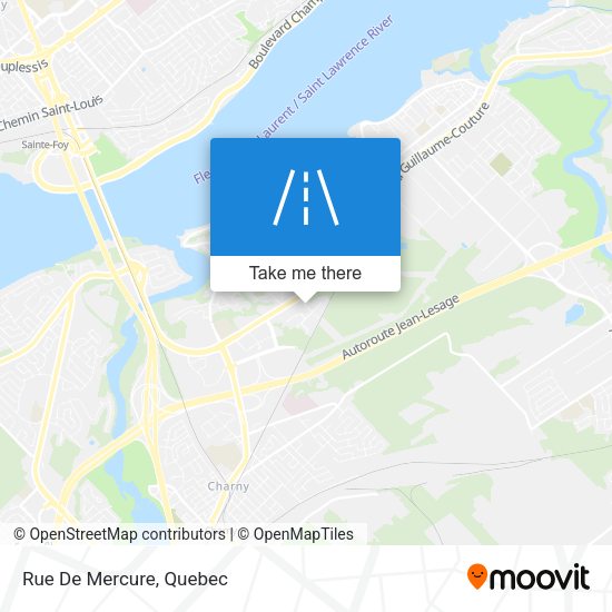 Rue De Mercure map