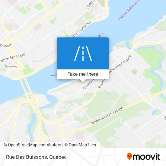 Rue Des Buissons map