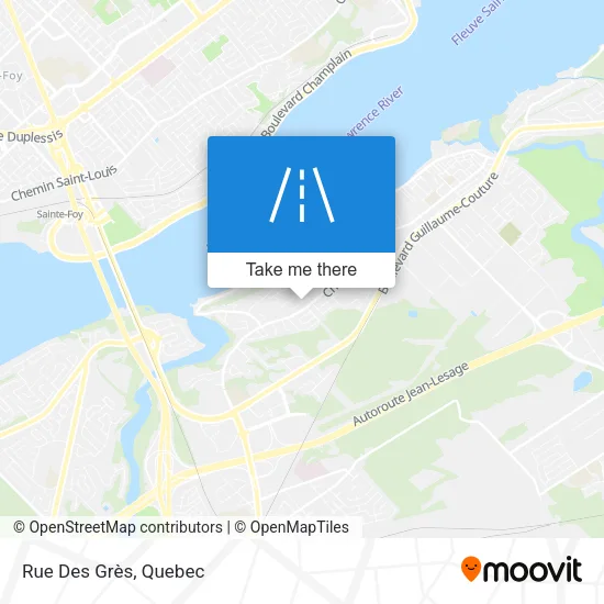 Rue Des Grès map