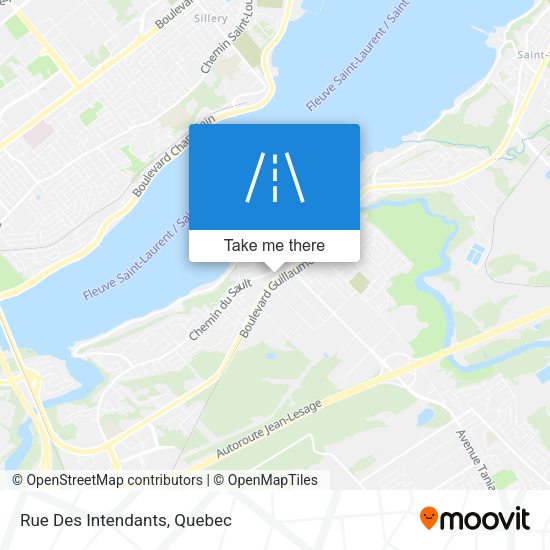 Rue Des Intendants map
