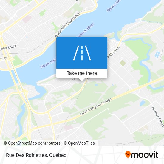 Rue Des Rainettes map