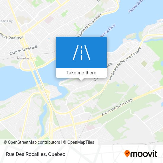 Rue Des Rocailles map