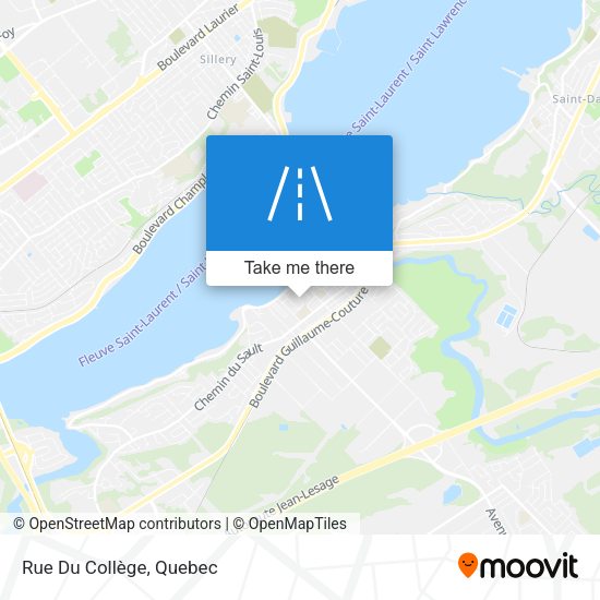 Rue Du Collège map