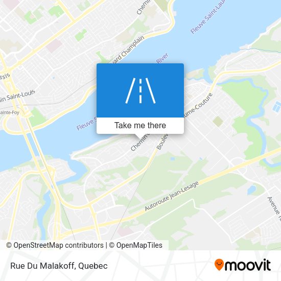 Rue Du Malakoff map
