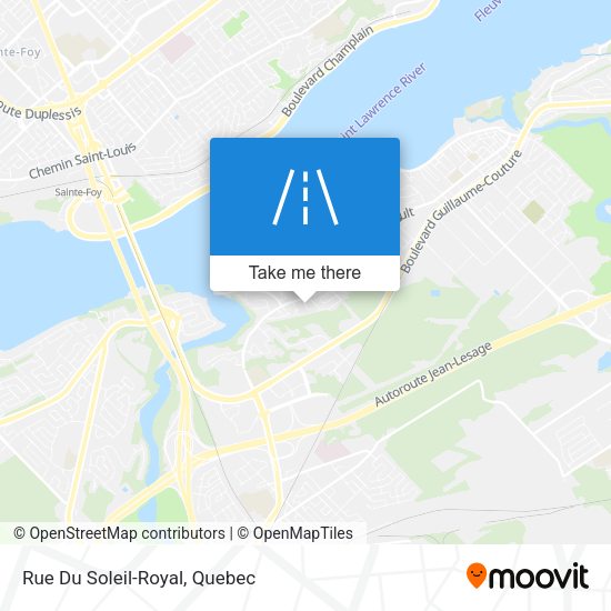 Rue Du Soleil-Royal map
