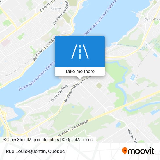 Rue Louis-Quentin map