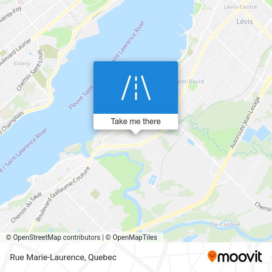 Rue Marie-Laurence map