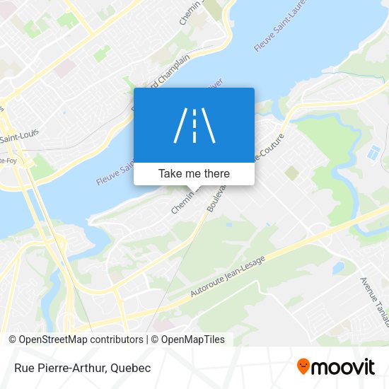 Rue Pierre-Arthur map