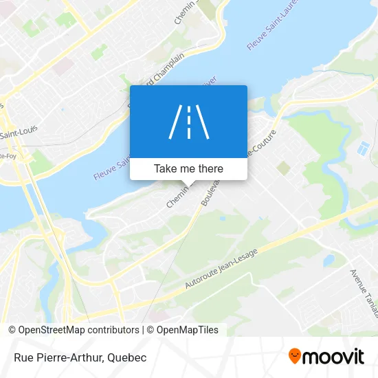 Rue Pierre-Arthur map