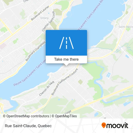 Rue Saint-Claude map