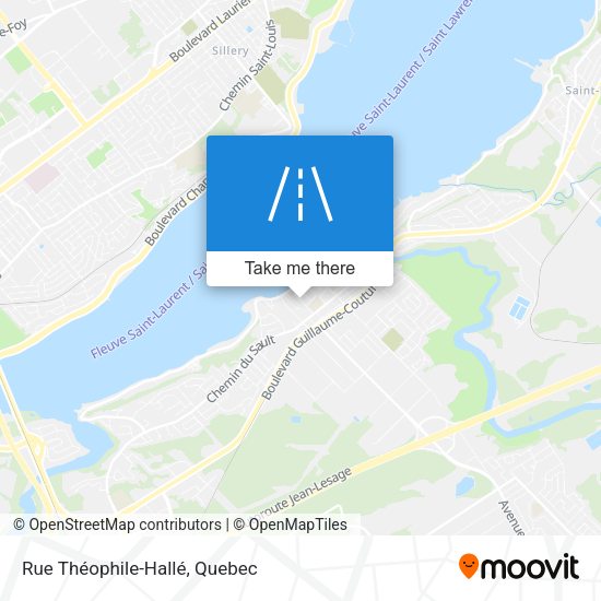 Rue Théophile-Hallé map