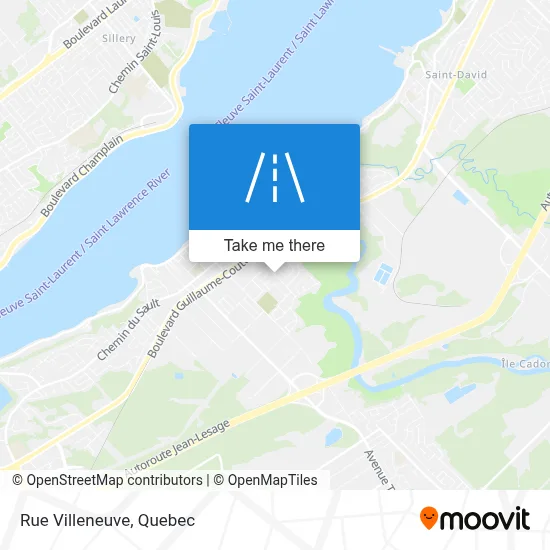 Rue Villeneuve map