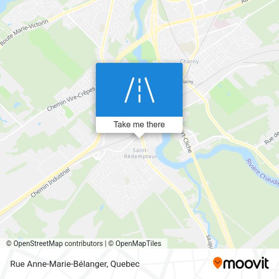 Rue Anne-Marie-Bélanger map
