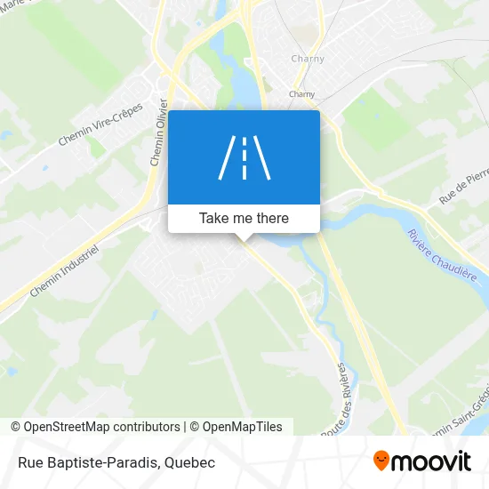 Rue Baptiste-Paradis map