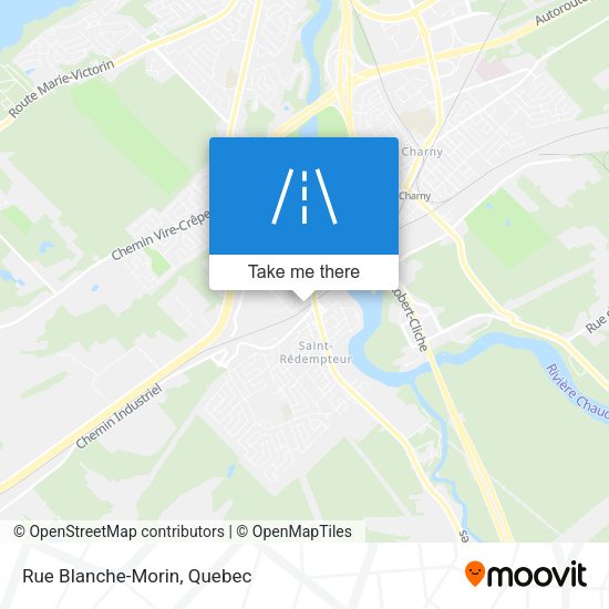 Rue Blanche-Morin map