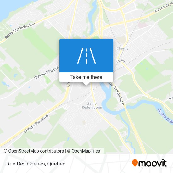 Rue Des Chênes map