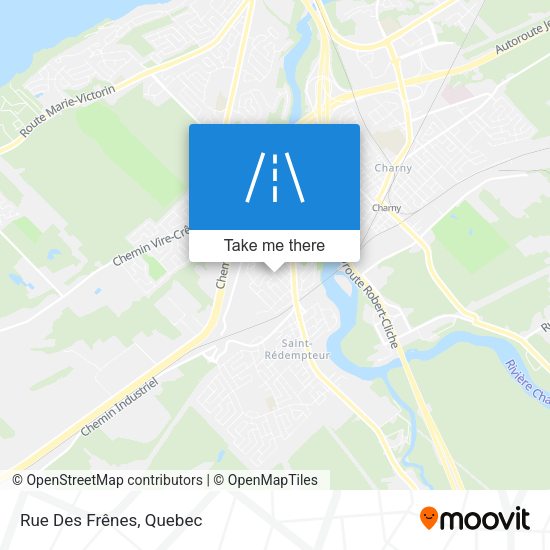 Rue Des Frênes map