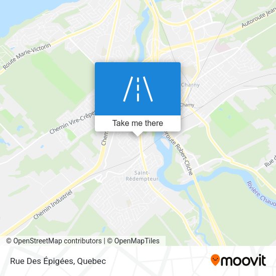 Rue Des Épigées map