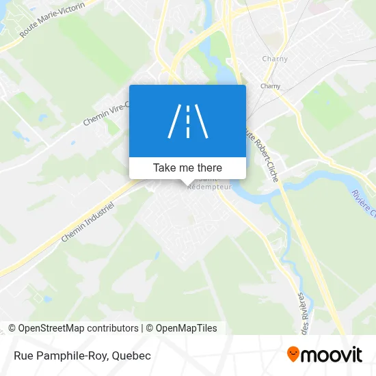 Rue Pamphile-Roy map