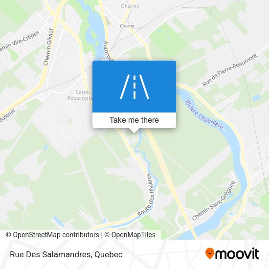 Rue Des Salamandres map