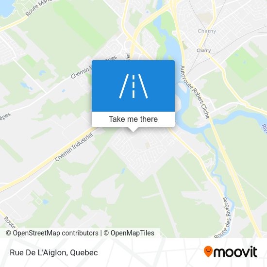 Rue De L'Aiglon map