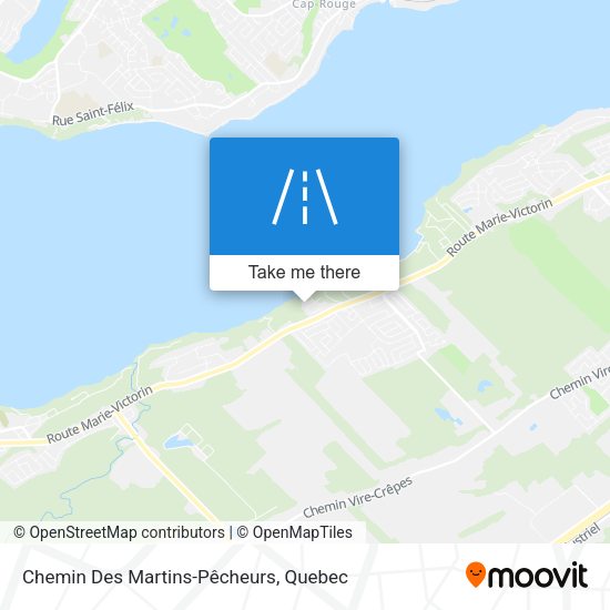 Chemin Des Martins-Pêcheurs map