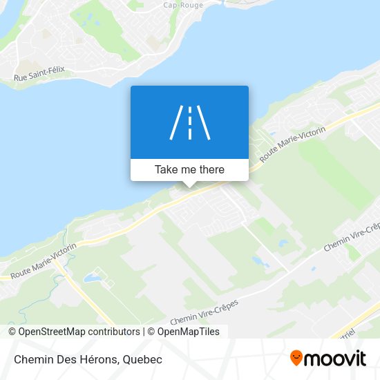 Chemin Des Hérons map