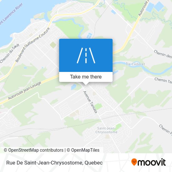 Rue De Saint-Jean-Chrysostome map