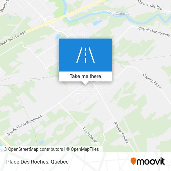 Place Des Roches map