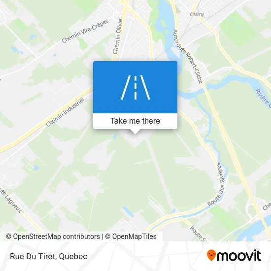 Rue Du Tiret map