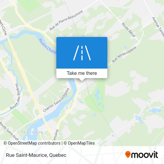 Rue Saint-Maurice map