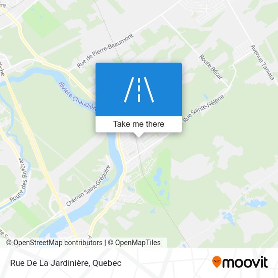 Rue De La Jardinière map